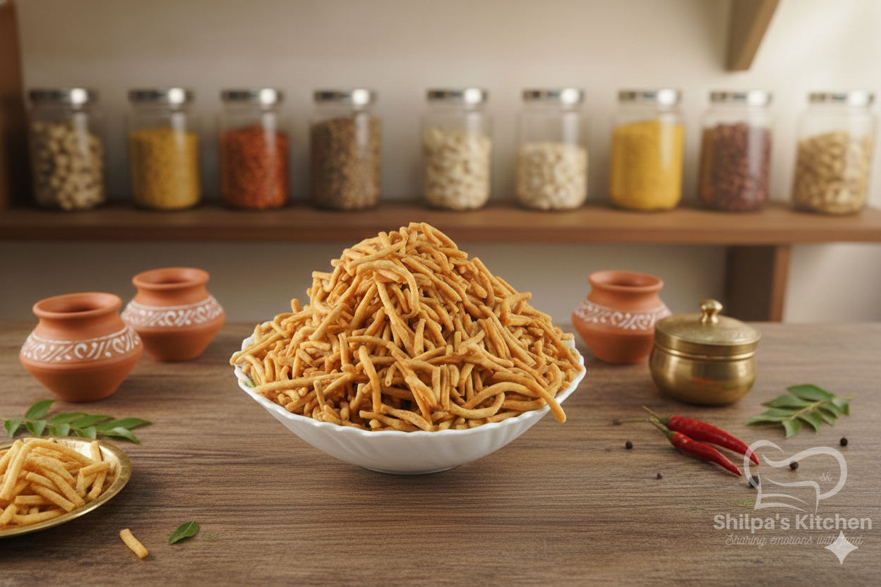 Homemade Limbu Gathiya - Gujarati snack from Shilpa Kitchen Surat